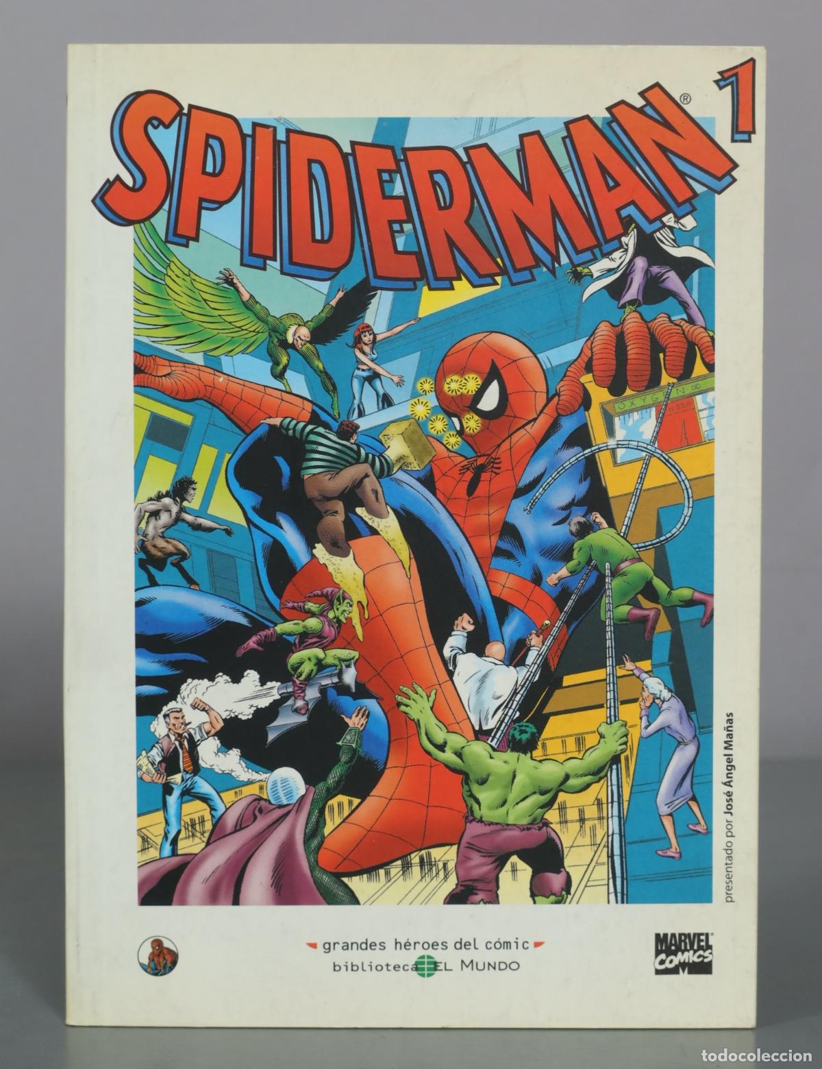 C&oacute;mics: Spiderman 1 - Biblioteca El Mundo