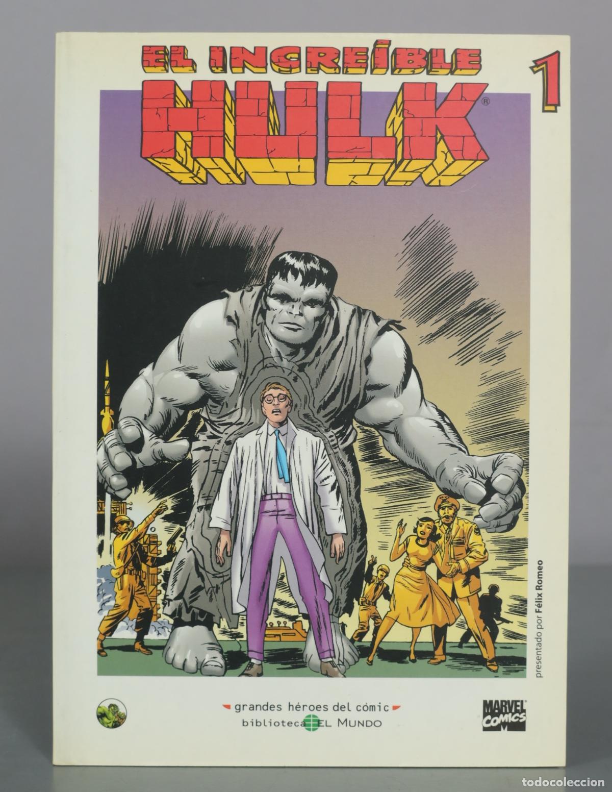 C&oacute;mics: El Incre&iacute;ble Hulk 1 - Biblioteca El Mundo