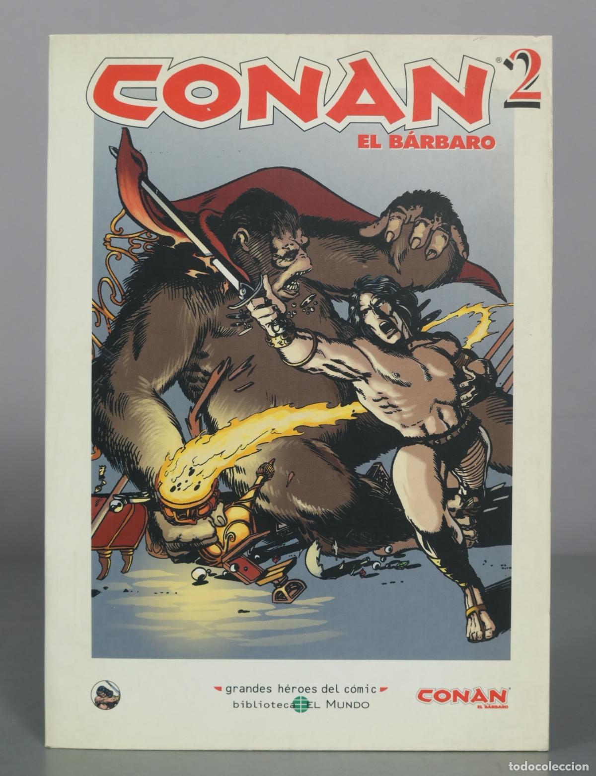 C&oacute;mics: Conan el B&aacute;rbaro 2 - Biblioteca El Mundo
