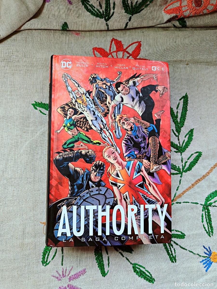 C&oacute;mics: Authority. La Saga Completa. Warren Ellis. ECC. DC Black Label.