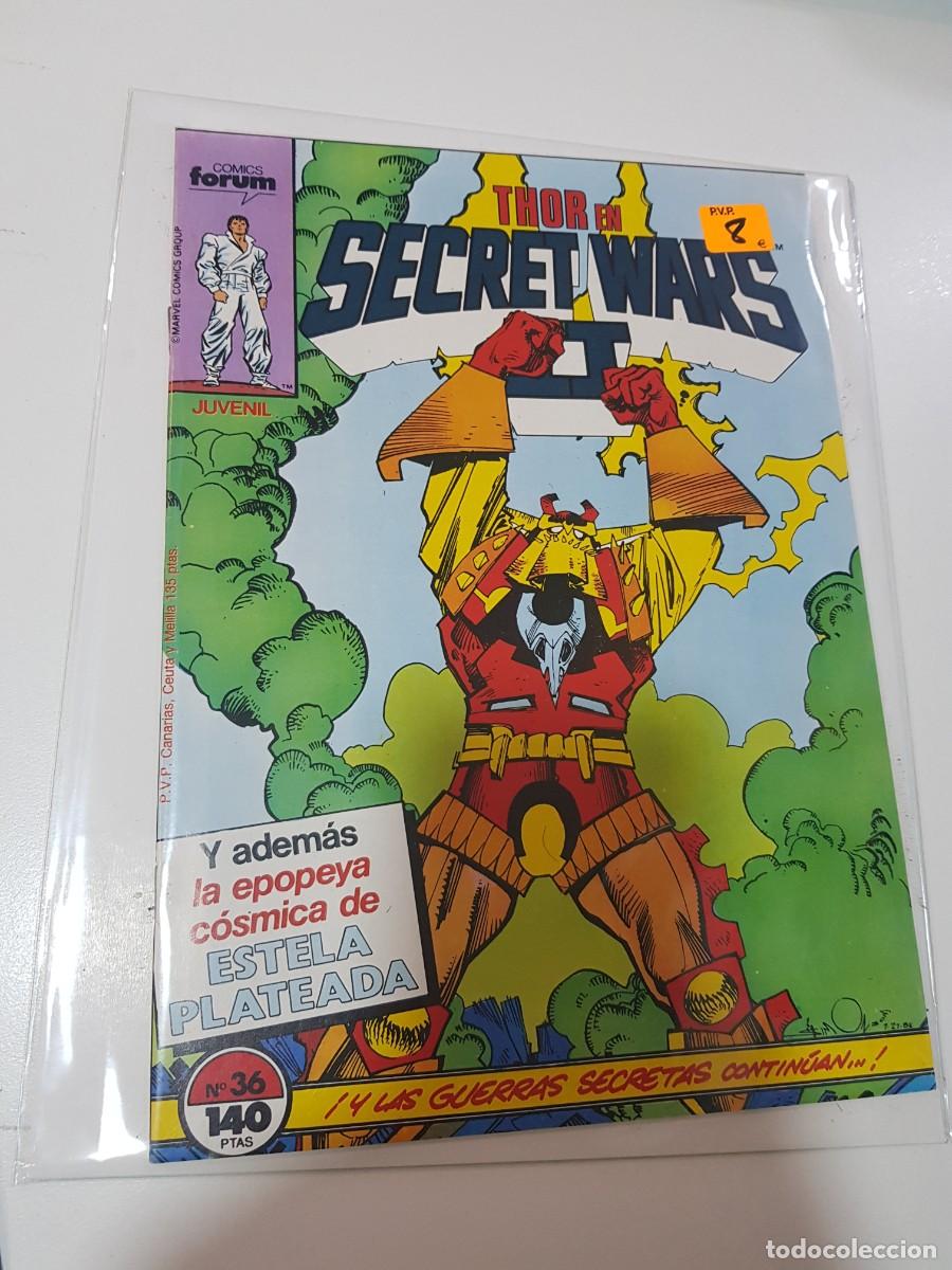 C&oacute;mics: Comic Forum Marvel comics Thor en secrets wars N&ordm;36
