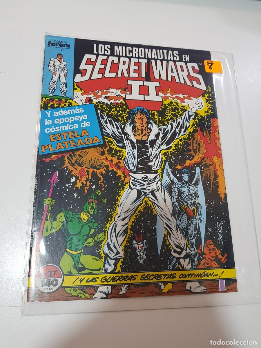 C&oacute;mics: Comic Forum Marvel comics Los micronautas en Secret wars II N&ordm;37