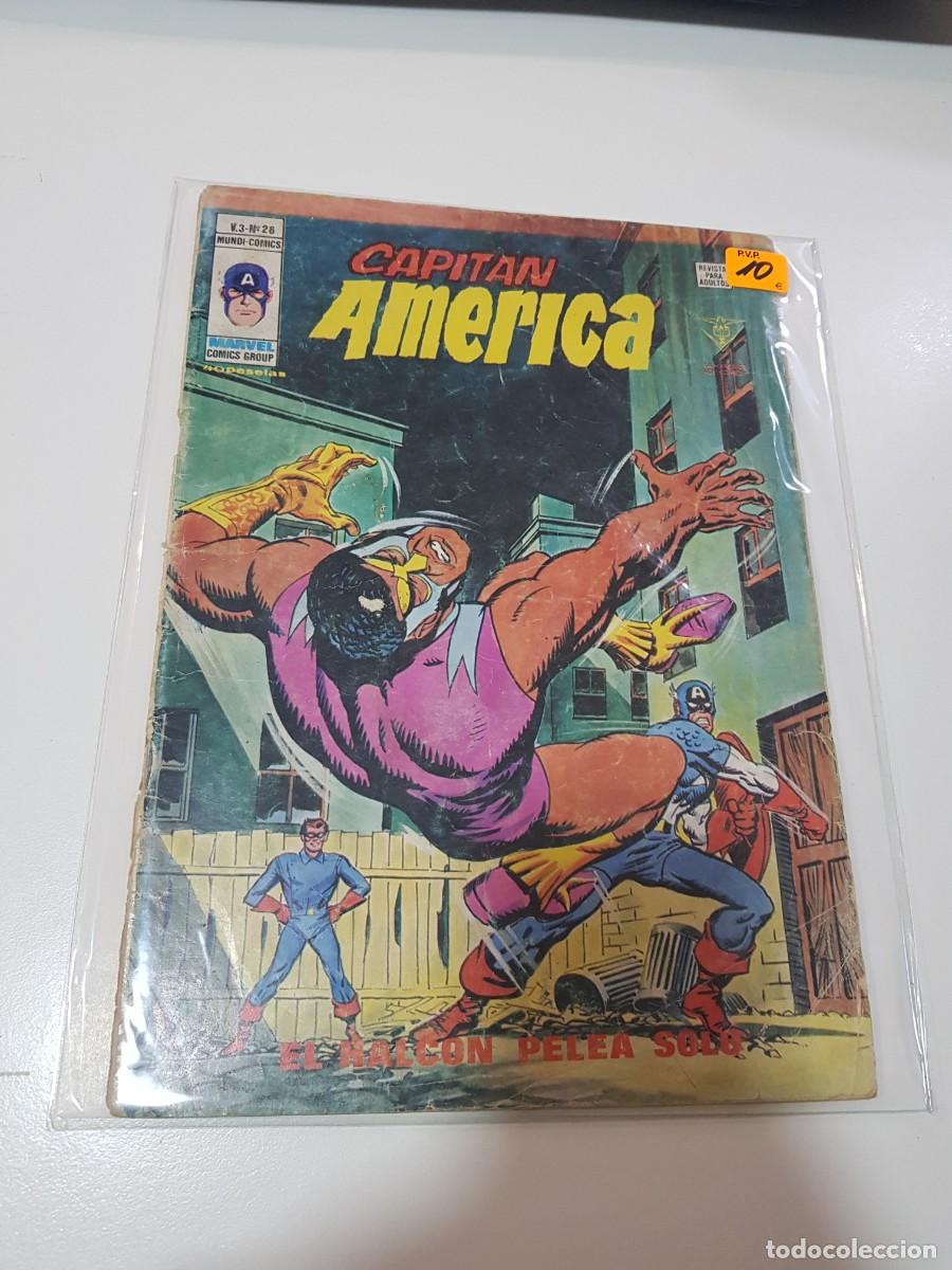 C&oacute;mics: Comic Marvel mundi comics v.3 N&ordm;26 Capitan america El halcon pelea solo