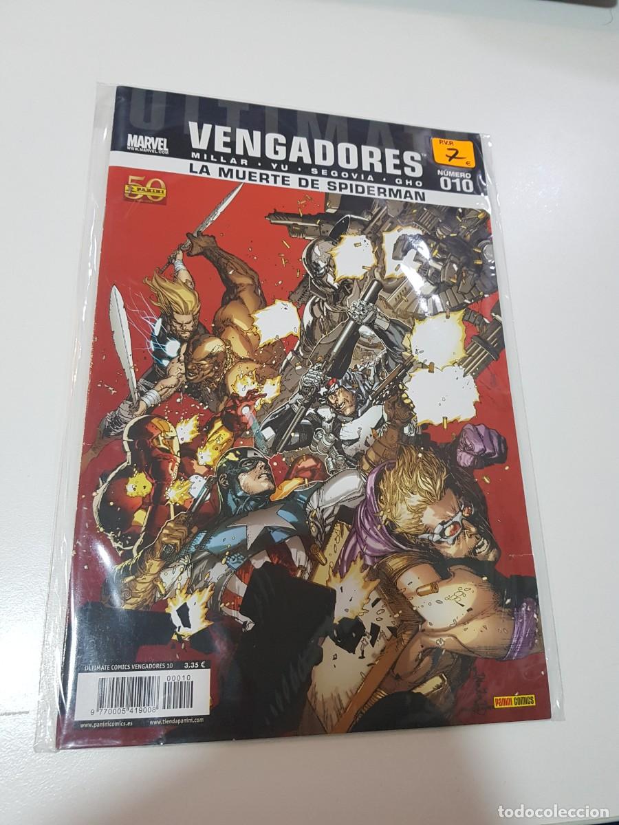 C&oacute;mics: Comic Marvel Vengadores la muerte de spiderman numero 10