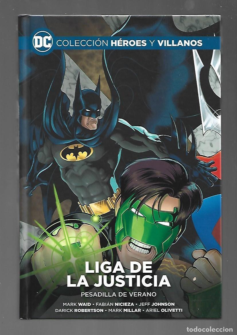 C&oacute;mics: Colecci&oacute;n H&eacute;roes y villanos, 78, Liga de la Justicia: pesadilla de verano, 2023, Salbvat/ECC, impeca