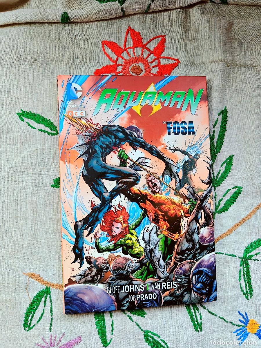 C&oacute;mics: Aquaman La Fosa. Geoff Johns. DC. ECC. Est&aacute; como nuevo.
