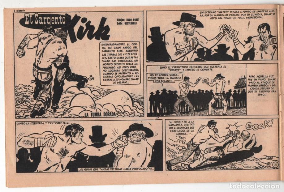 C&oacute;mics: 1956 MISTERIX # 416 SARGENTO KIRK, LA TUMBA DORADA - PRATT OESTERHELD SOLANO LOPEZ -FUERTE ARGENTINO
