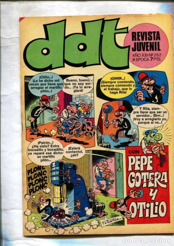 C&oacute;mics: DDT tercera epoca numero 282: Roldan sin Miedo - Varios