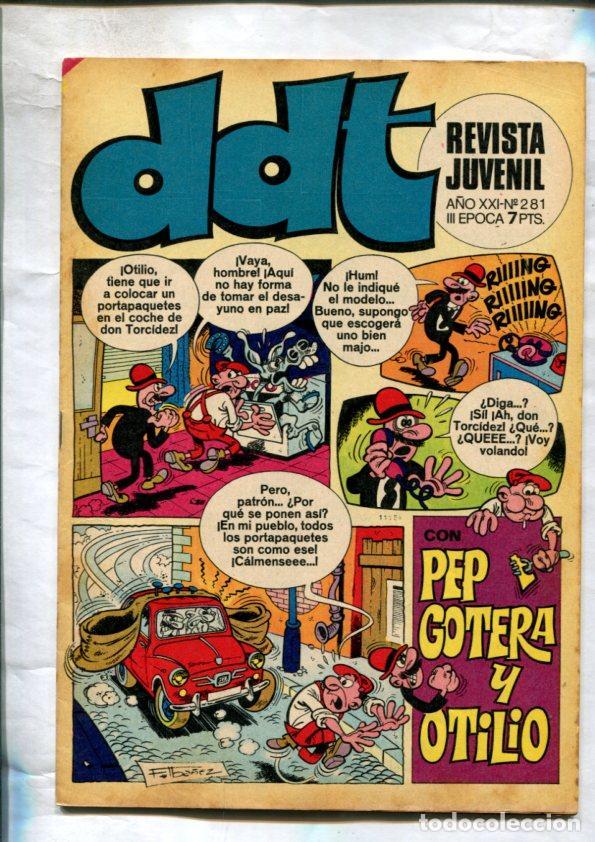 Fumetti: DDT tercera epoca numero 281: Roldan sin Miedo - Varios