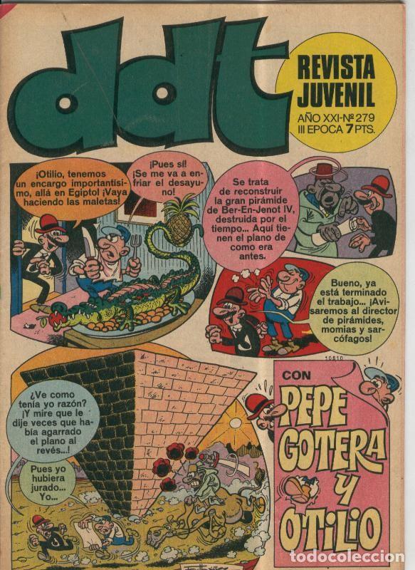 C&oacute;mics: DDT tercera epoca numero 279: Roldan sin Miedo de Usero - Varios