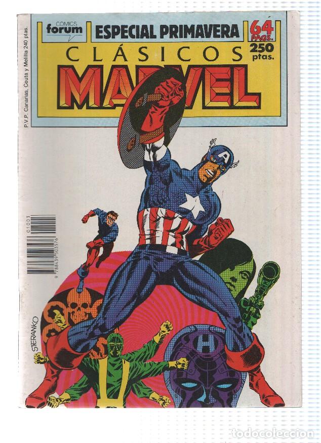 C&oacute;mics: Especial Primavera 1989 Clasicos Marvel - Stan Lee-Steranko