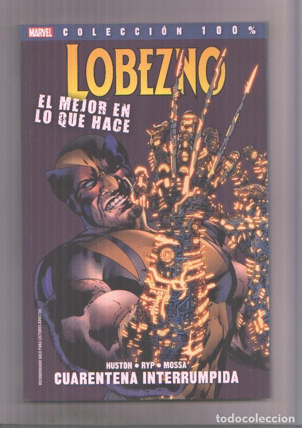 Comics : Panini: Coleccion 100%; Lobezno el mejor en lo que hace numero 02: Cuarentena interrumpida - Huston-