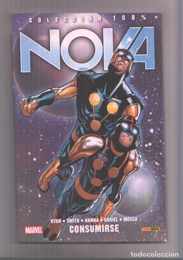 C&oacute;mics: Panini: Coleccion 100%: Nova numero 6: Consumirse - Ryans-Smith-Hanna-Curiel-Mossa