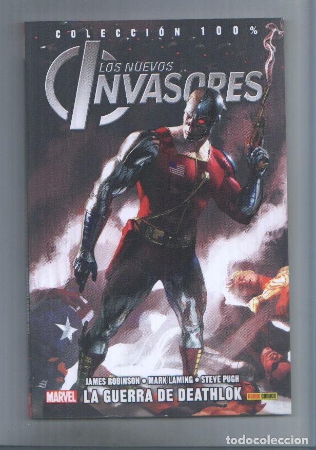 C&oacute;mics: Coleccion 100% Marvel: Los nuevos invasores n&ordm; 2: La guerra de Deathlok - James Robinson-Lark Laming