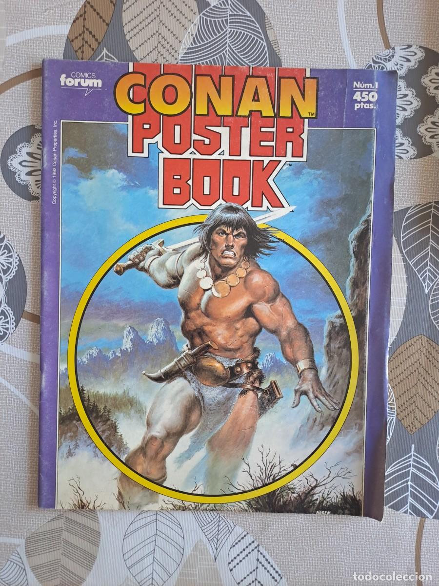C&oacute;mics: Conan poster book 1, F&oacute;rum en buen estado Bolsa DA