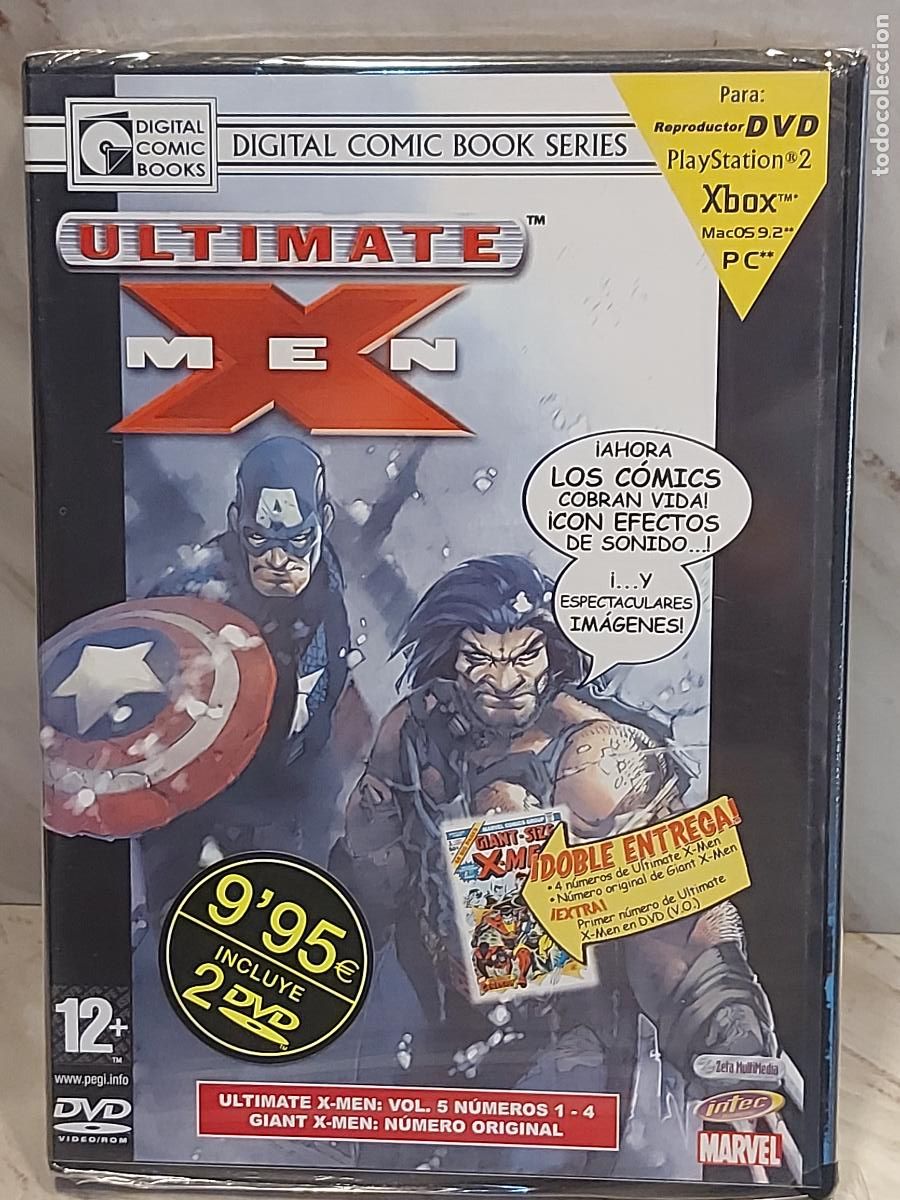 C&oacute;mics: ULTIMATE X-MEN VOL. 5 | DIGITAL COMIC BOOK SERIES | MARVEL | 2 DVD | PRECINTADO