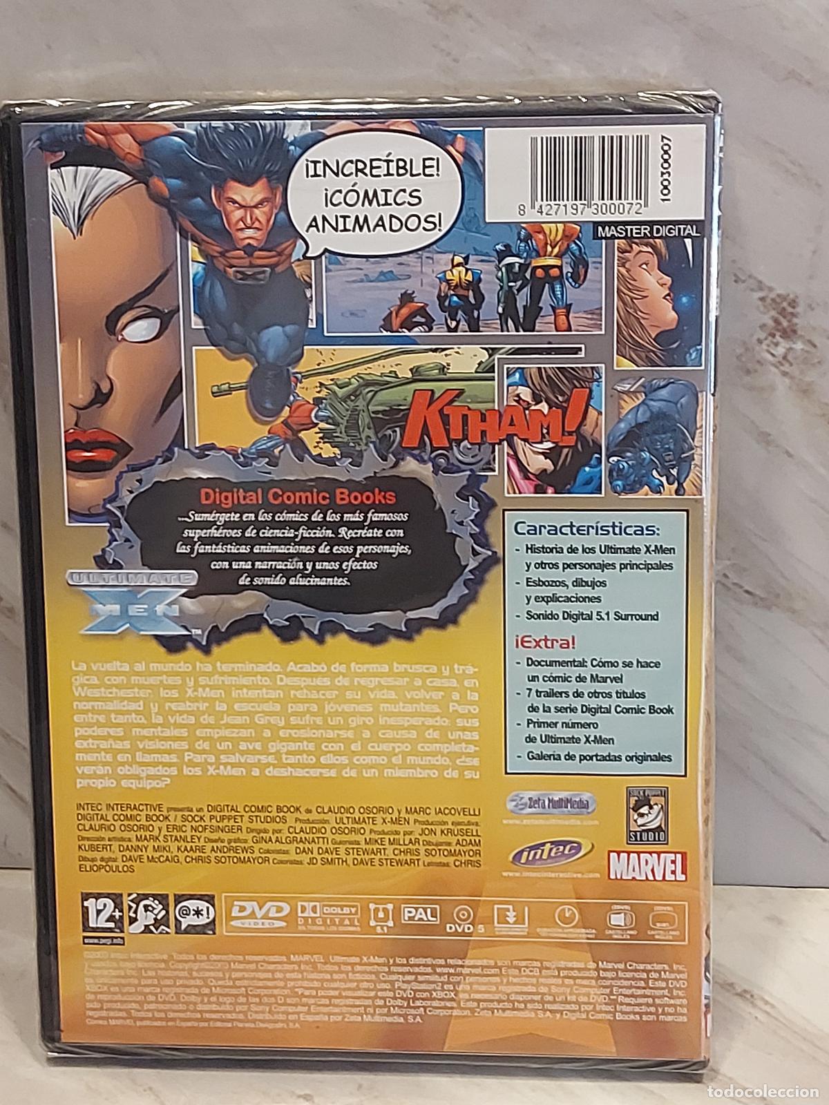 C&oacute;mics: ULTIMATE X-MEN | VOL. 4 N.&ordm; 1-5 | DIGITAL COMIC BOOK | MARVEL | DVD | PRECINTADO - Foto 2