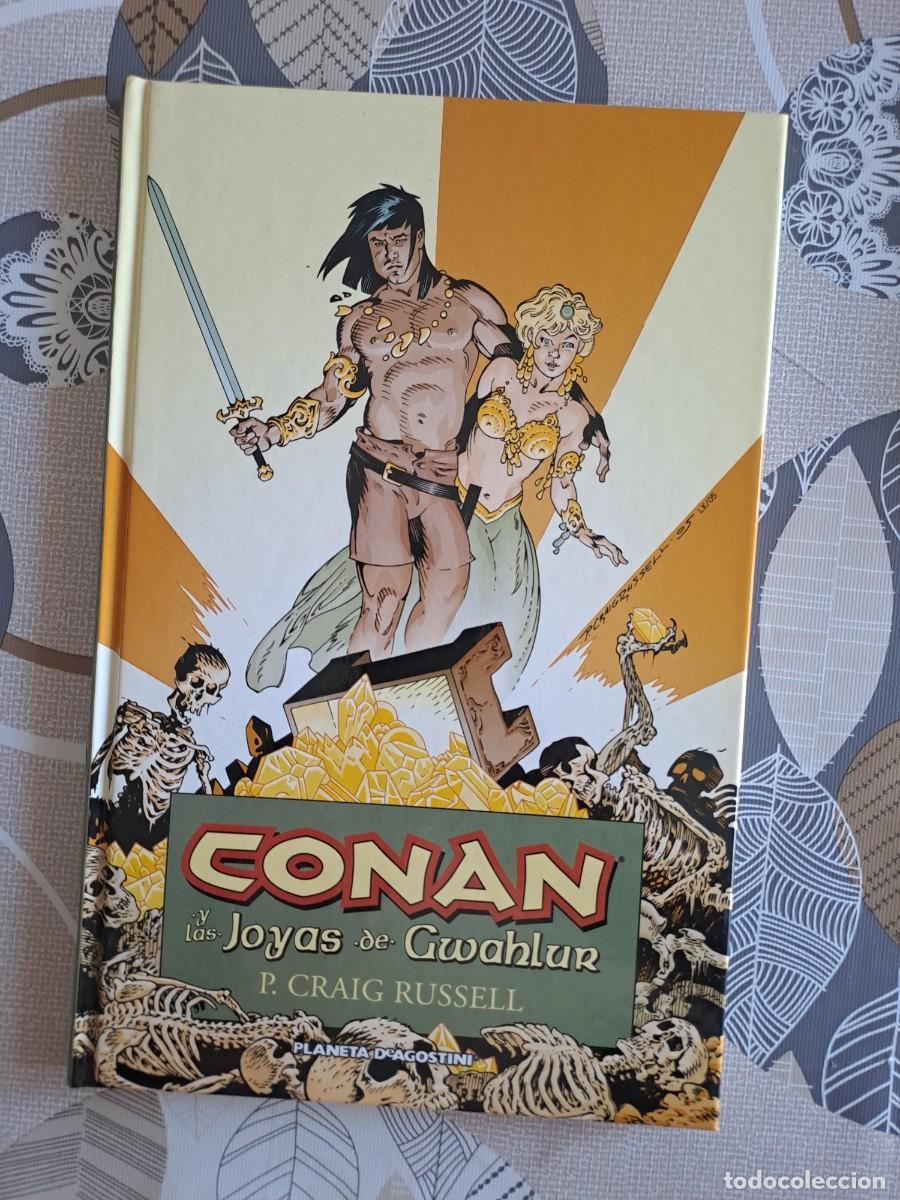 C&oacute;mics: Conan y las joyas de Gwahlur, Planeta en muy buen estado Bolsa DA