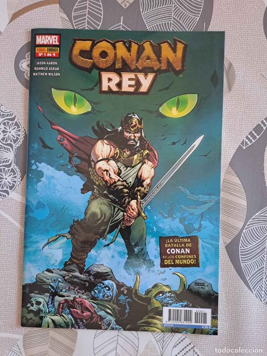 C&oacute;mics: Conan rey 1, Panini en perfecto estado Bolsa DA