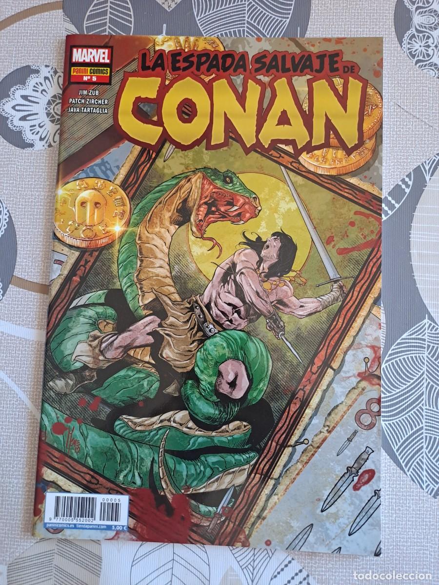 C&oacute;mics: La espada salvaje de Conan 5, Panini en perfecto estado Bolsa DA
