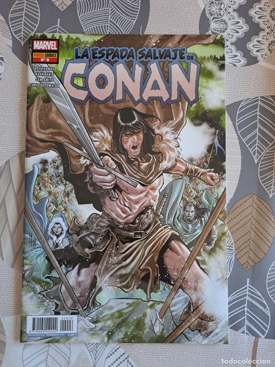 C&oacute;mics: La espada salvaje de Conan 6, Panini en perfecto estado Bolsa DA