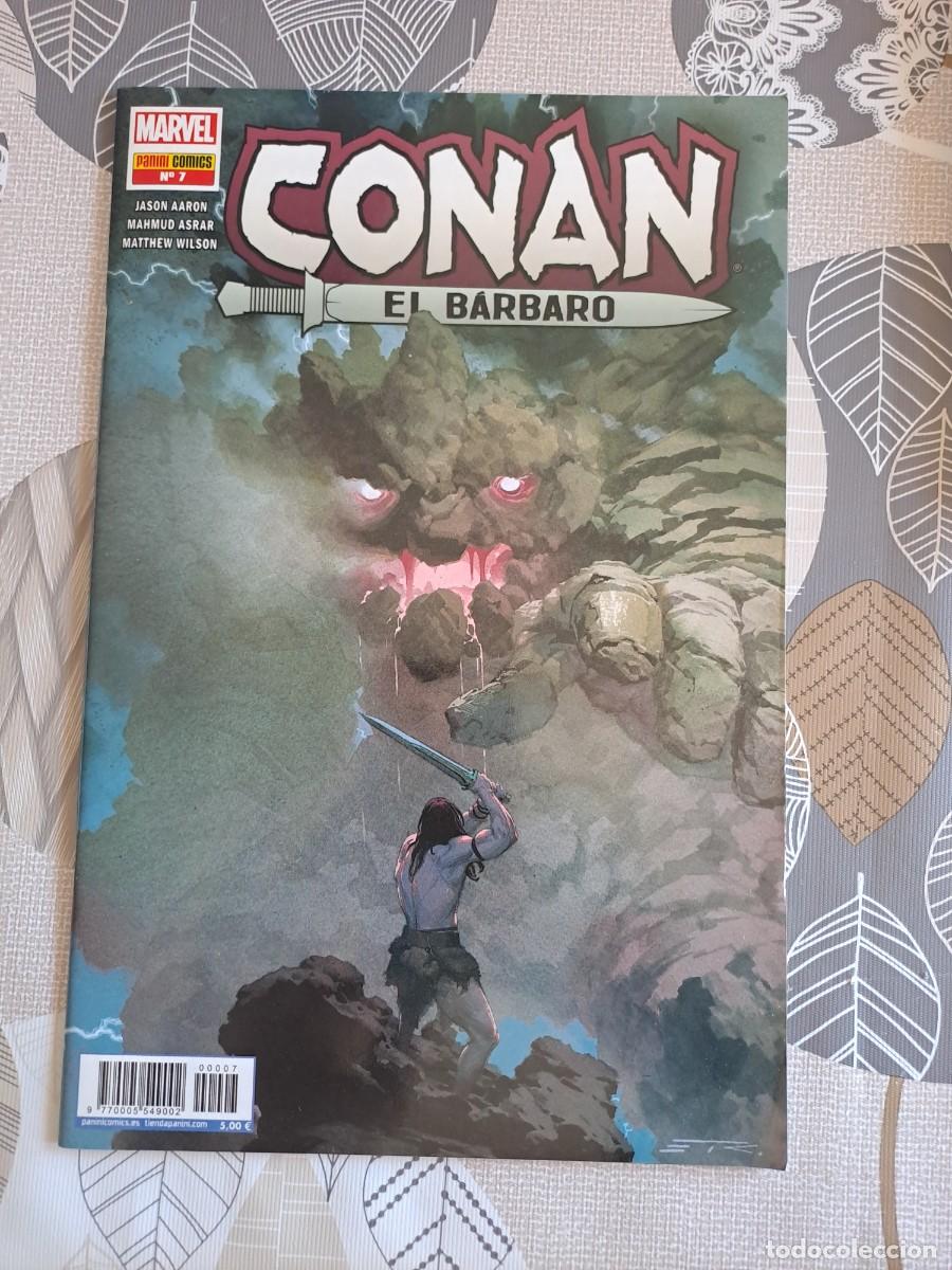 C&oacute;mics: Conan el b&aacute;rbaro 7, Panini en perfecto estado Bolsa DA