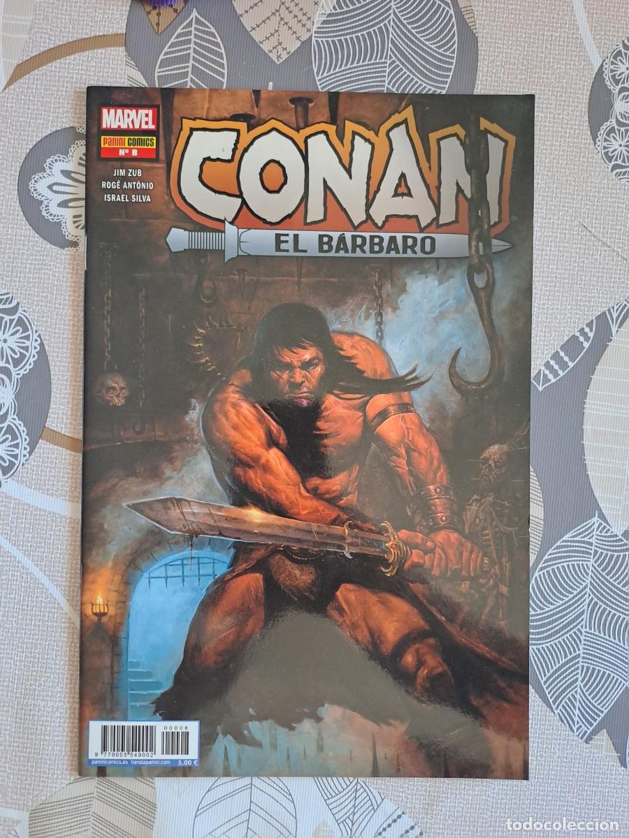 C&oacute;mics: Conan el b&aacute;rbaro 8, Panini en perfecto estado Bolsa DA