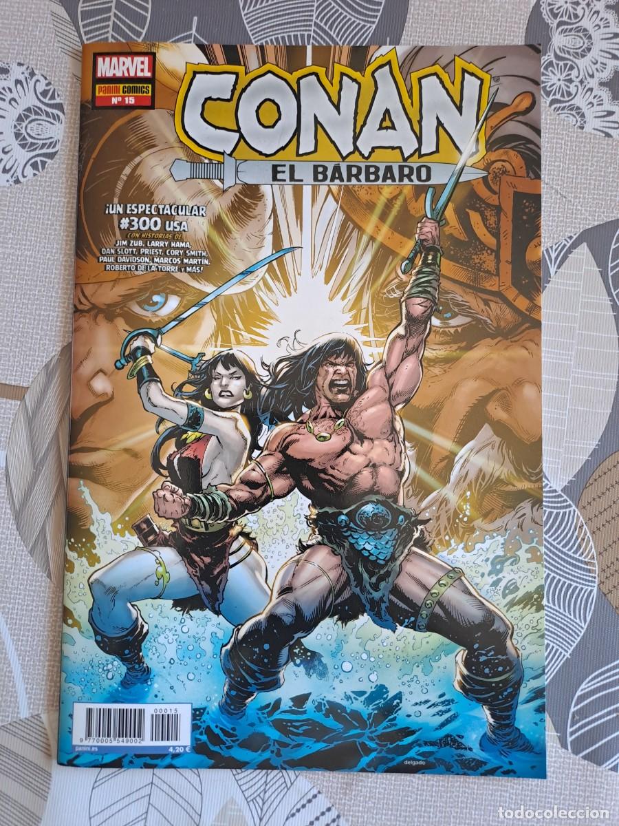 C&oacute;mics: Conan el b&aacute;rbaro 15, Panini en perfecto estado Bolsa DA