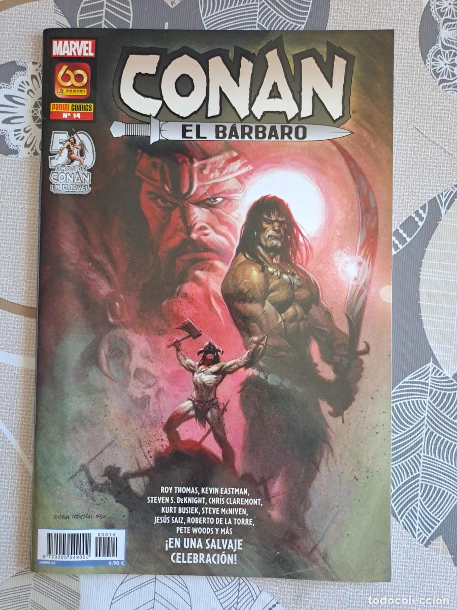 C&oacute;mics: Conan el b&aacute;rbaro 14, Panini en perfecto estado Bolsa DA