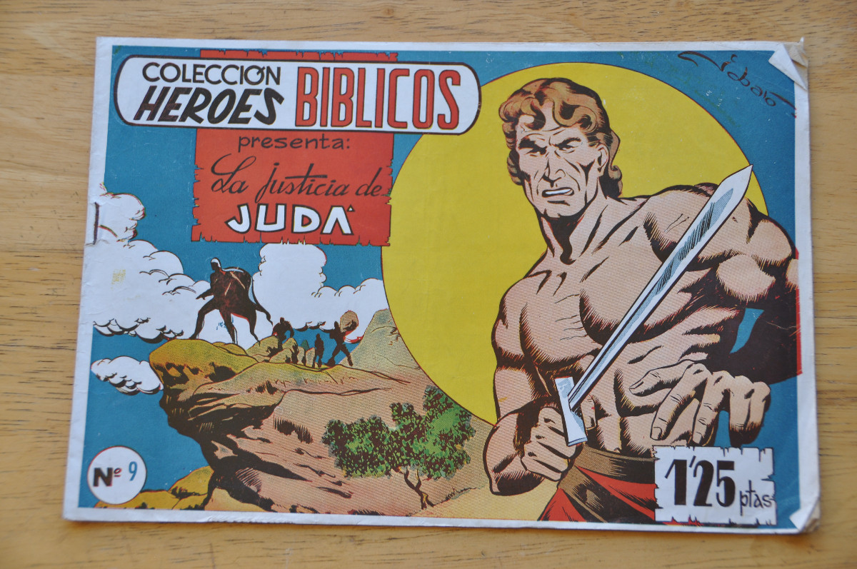 C&oacute;mics: COMIC - COLECCI&Oacute;N H&Eacute;ROES B&Iacute;BLICOS N&ordm;9 - LA JUSTICIA DE JUD&Aacute; - CASA MITJANA