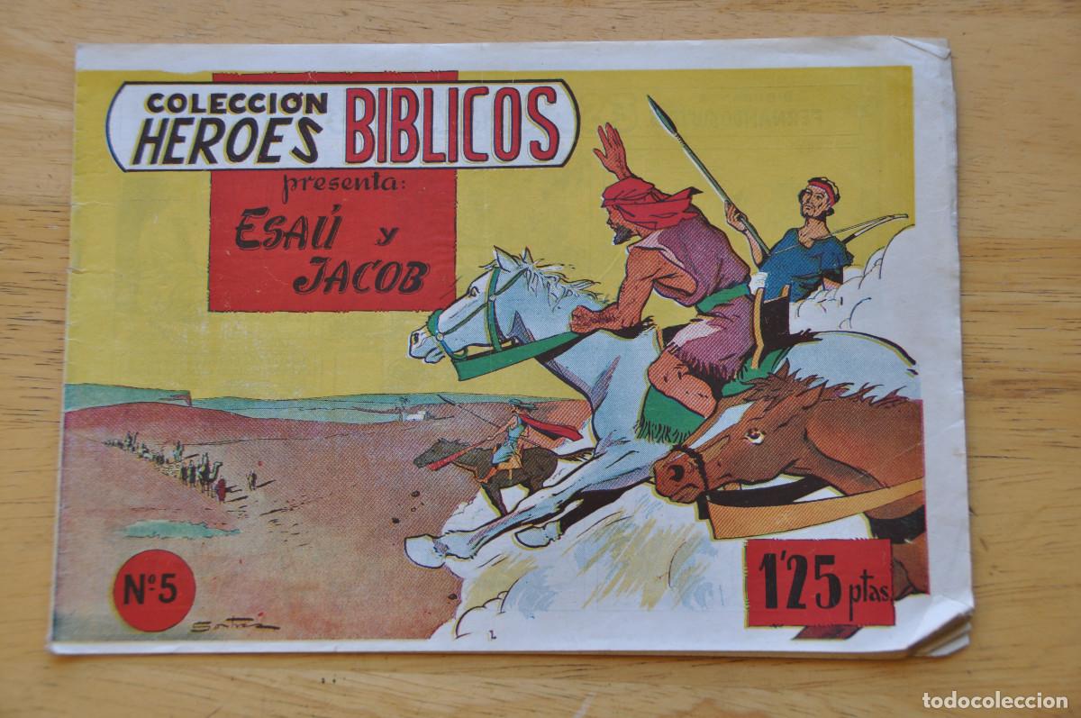 C&oacute;mics: COMIC - COLECCI&Oacute;N H&Eacute;ROES B&Iacute;BLICOS N&ordm;5 - ESA&Uacute; Y JACOB