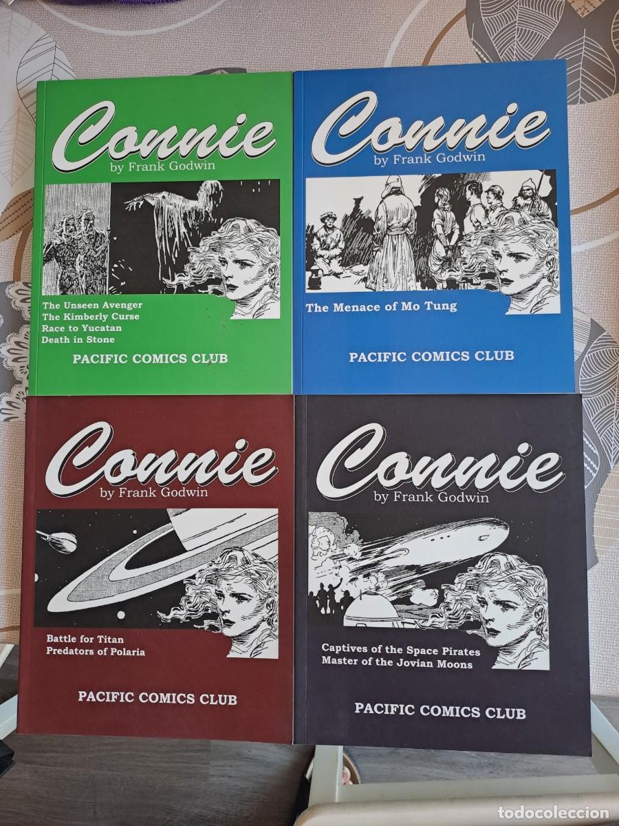 C&oacute;mics: Lote de 4 comics de Connie, Pacific comics club en muy buen estado Bolsa DA
