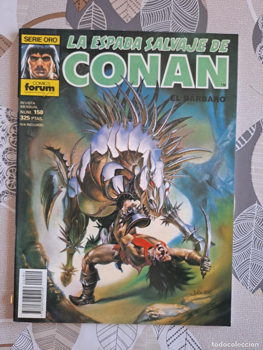C&oacute;mics: La espada salvajes de Conan 150, F&oacute;rum en muy buen estado Bolsa DA