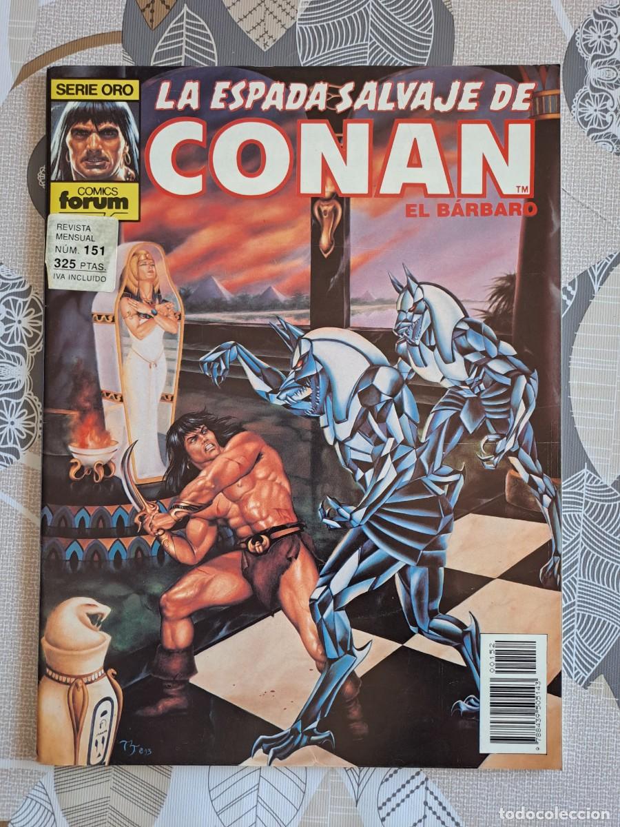 C&oacute;mics: La espada salvajes de Conan 151, F&oacute;rum en muy buen estado Bolsa DA
