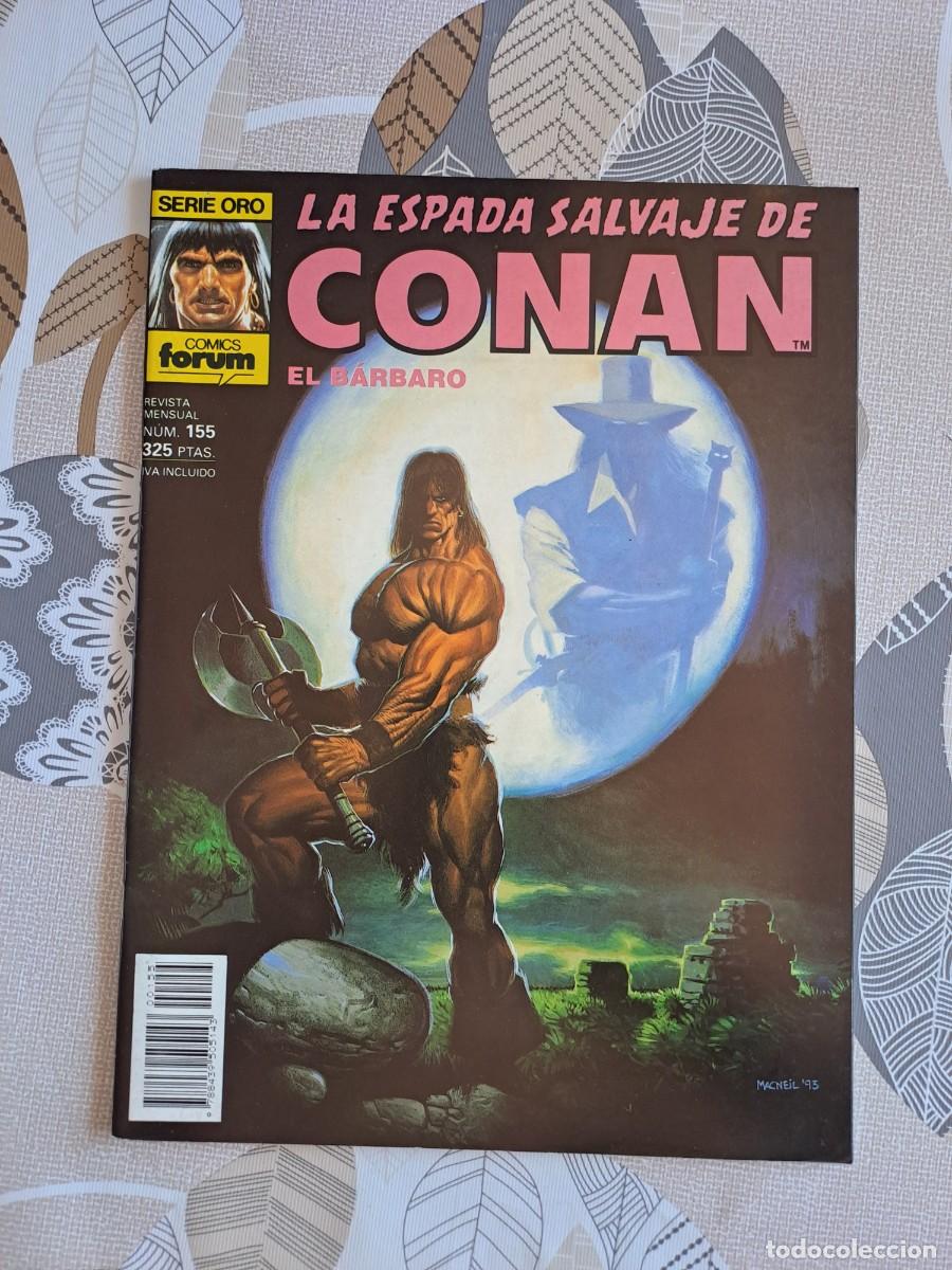 C&oacute;mics: La espada salvajes de Conan 155, F&oacute;rum en muy buen estado Bolsa DA