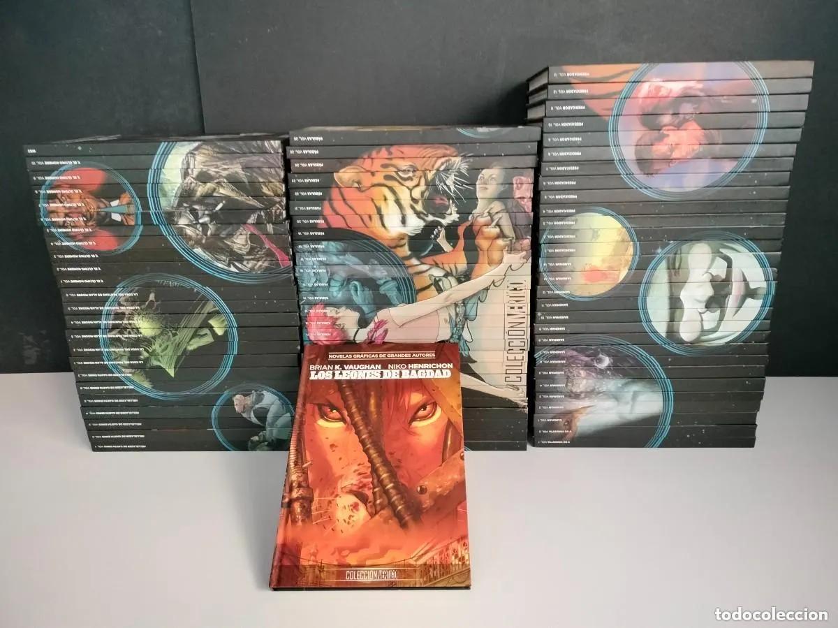 C&oacute;mics: COLECCION VERTIGO COMPLETA 80 N&Uacute;MEROS - NOVELAS GR&Aacute;FICAS GRANDES AUTORES - SALVAT ECC - IMPECABLE