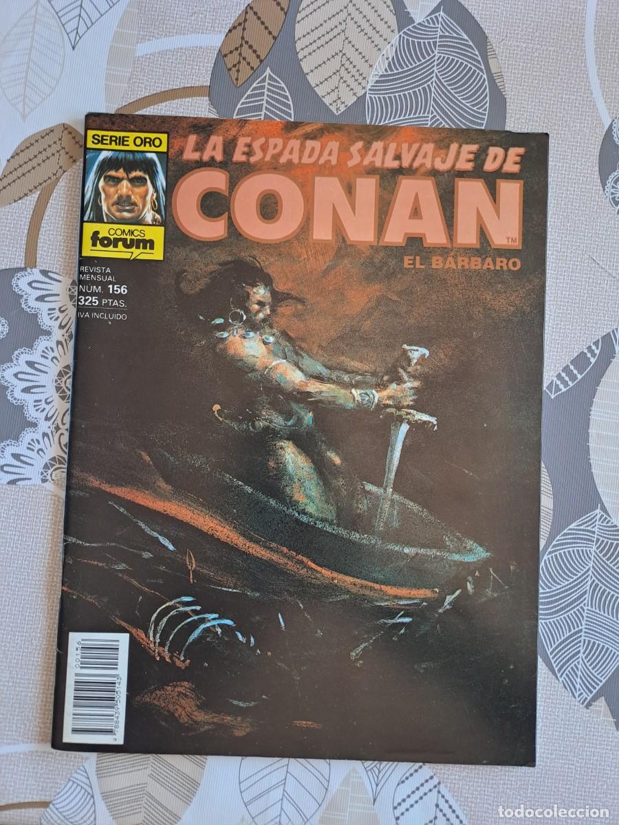 C&oacute;mics: La espada salvajes de Conan 156, F&oacute;rum en muy buen estado Bolsa DA