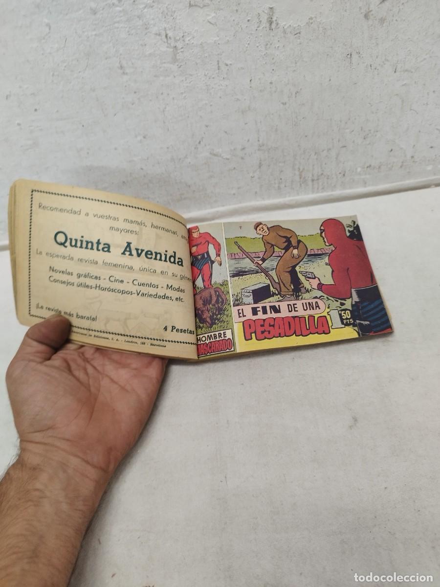 C&oacute;mics: Comic hombre enmascarado. Tomo de 19 n&uacute;meros incompleto. Falta el principio.