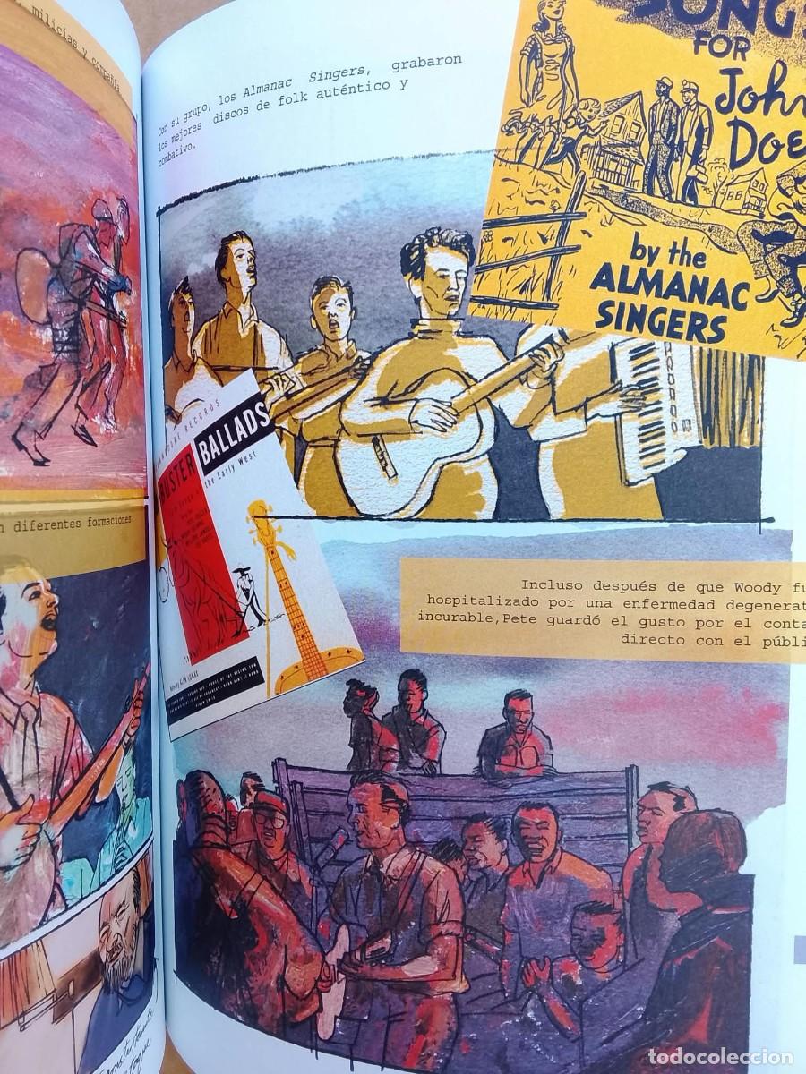 C&oacute;mics: PETE SEEGER MUSICA -COMIC - Foto 3