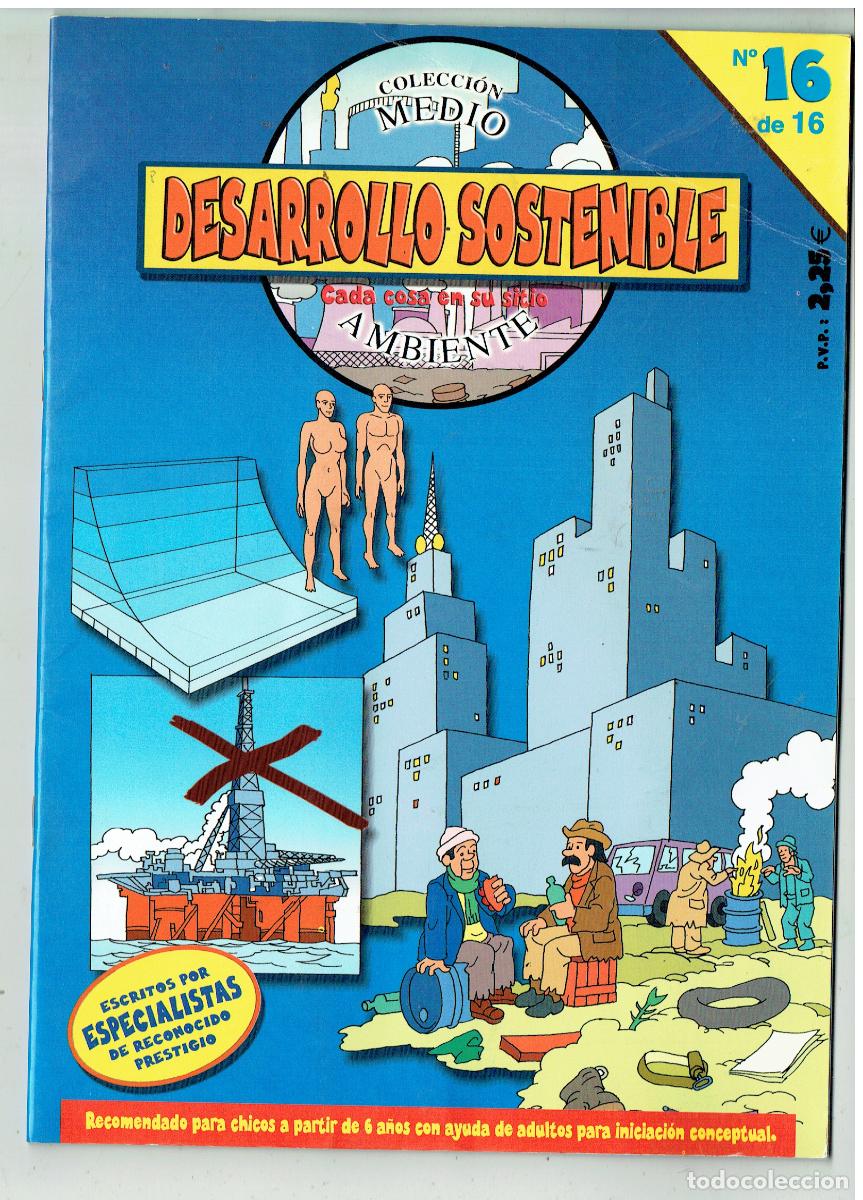 C&oacute;mics: COLECCI&Oacute;N MEDIO AMBIENTE. DESARROLLO SOSTENIBLE. N&ordm; 16. 2001.(B/34.2 RUM)