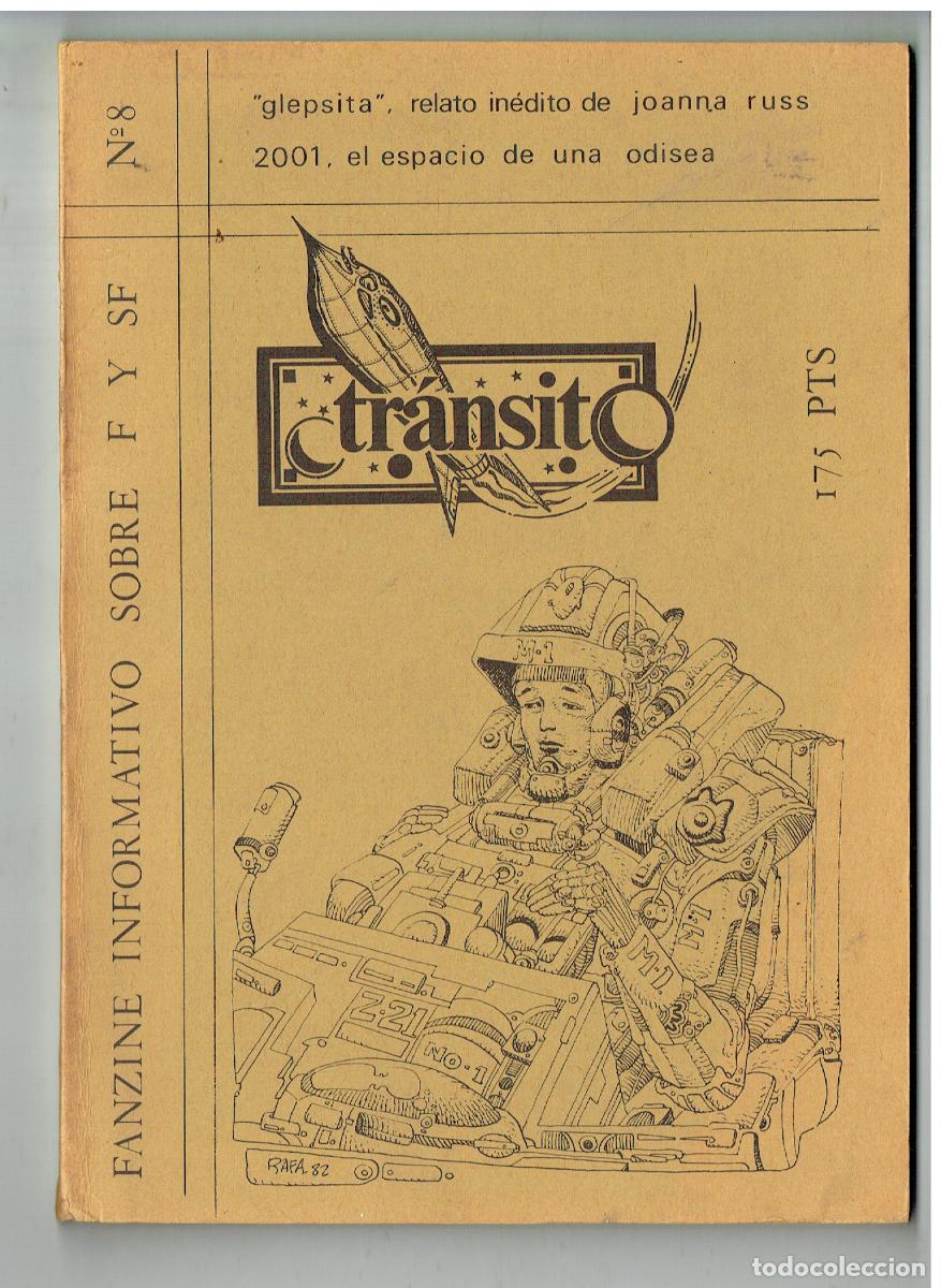 Comics: TRANSITO. N&ordm; 8. FANZINE INFORMATIVO SOBRE FANTASIA Y CIENCIA FICCI&Oacute;N. ALEJO CUERVO.(B/34.2 RUM)