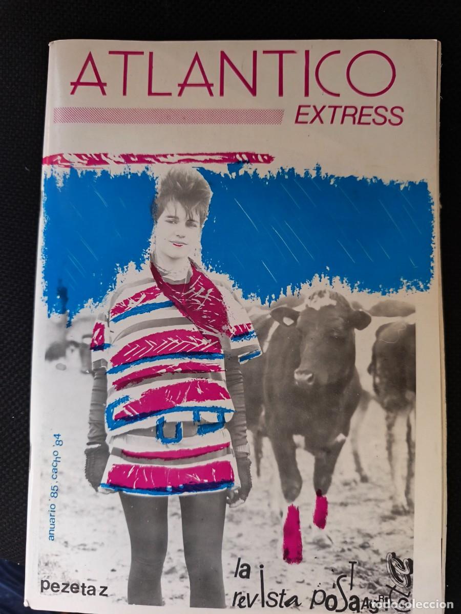 C&oacute;mics: Atl&aacute;ntico Express anuario 85 ,cacho 84 fanzine de Lugo fancine