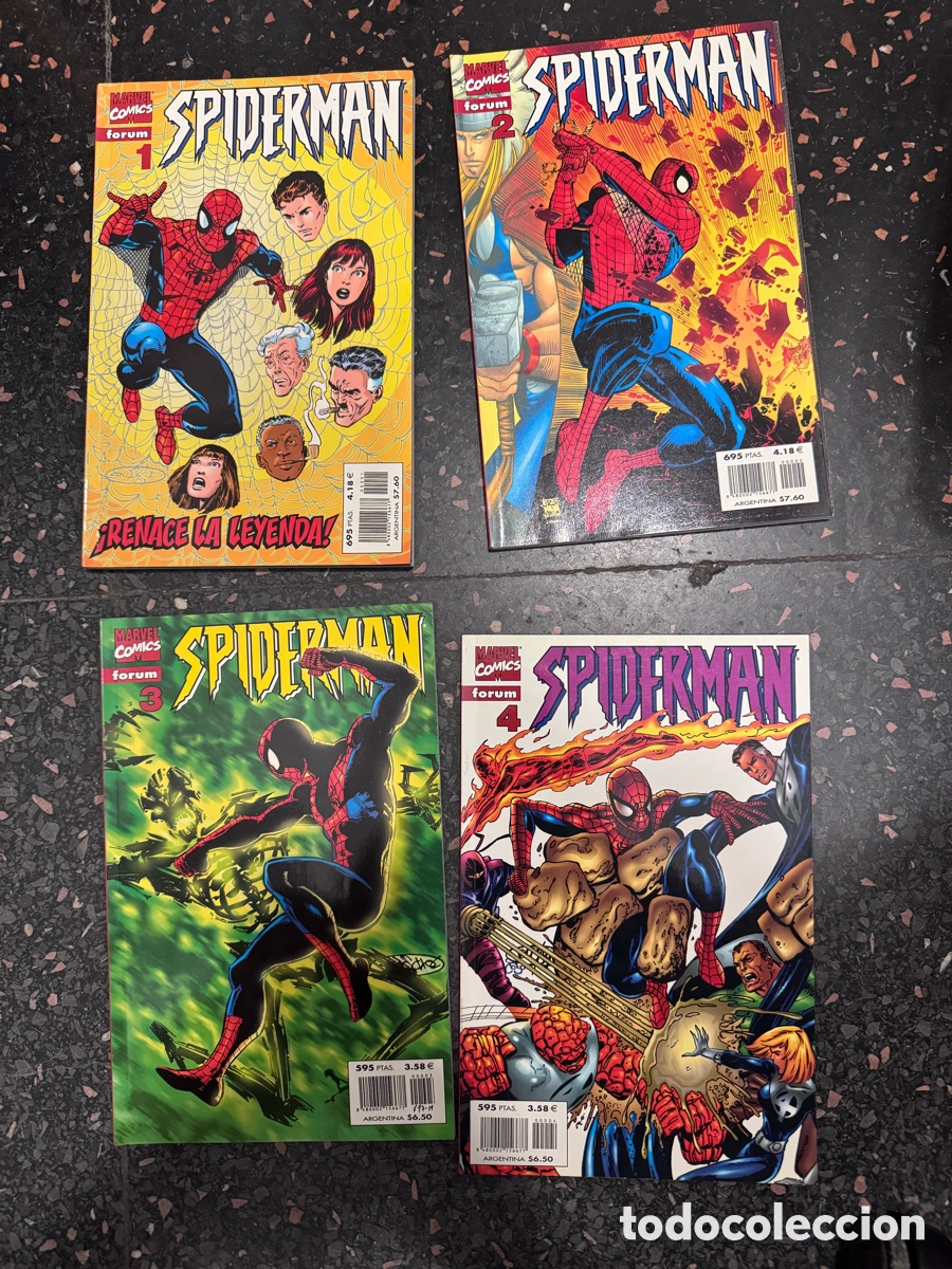 C&oacute;mics: Lote completo 31 c&oacute;mics el hombre ara&ntilde;a volumen 5