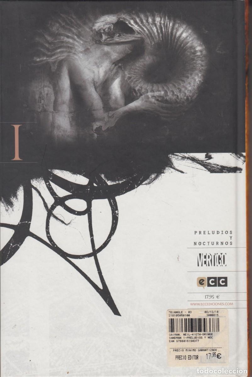 C&oacute;mics: C&oacute;mic Sandman Preludios y Nocturnos Neil Gaiman 2014 - Foto 2
