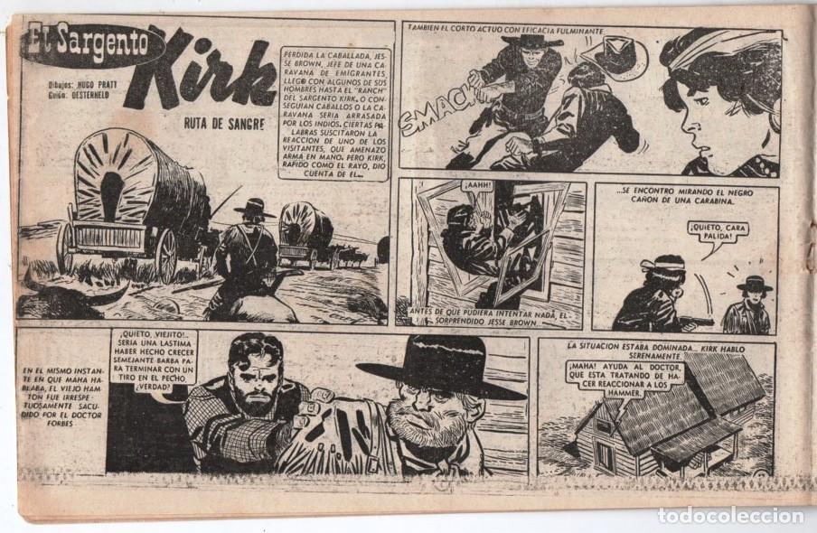 C&oacute;mics: 1956 MISTERIX # 421 SARGENTO KIRK, RUTA DE SANGRE - PRATT OESTERHELD SOLANO LOPEZ -FUERTE ARGENTINO