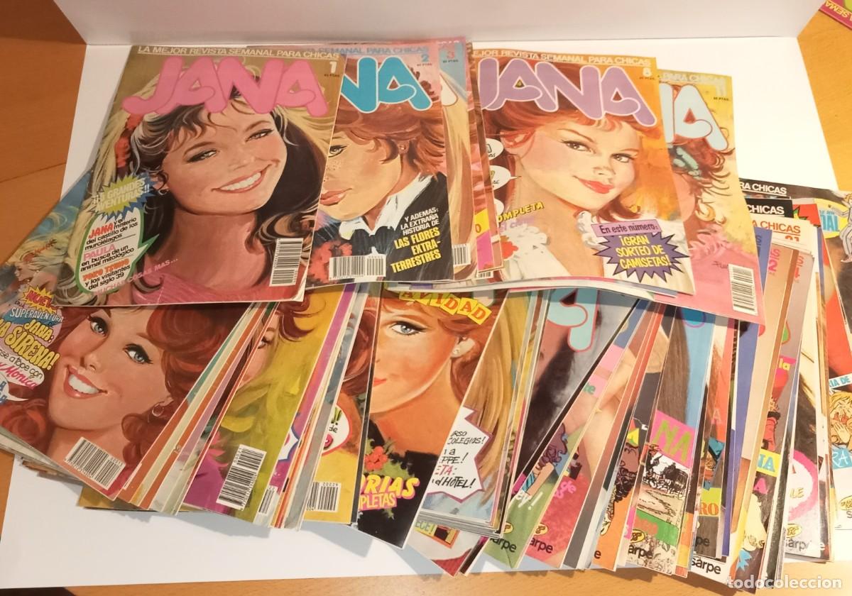 C&oacute;mics: a&ntilde;os 80 - JANA - 91 REVISTAS JUVENILES