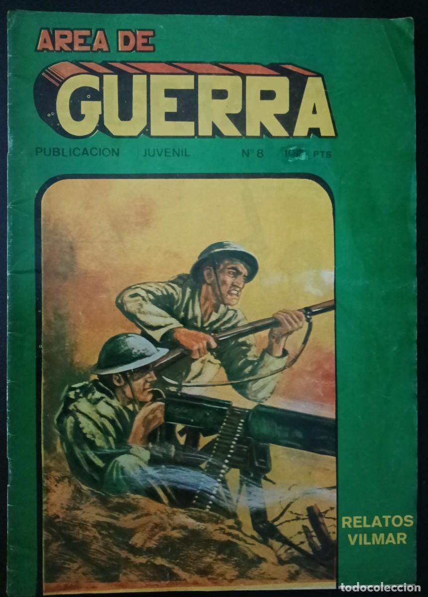 C&oacute;mics: &Aacute;REA DE GUERRA-VOL-II-VILMAR- N&ordm; 8 -MONTECASSINO-&Uacute;LT. COLECCI&Oacute;N-1985-F&Eacute;LEZ-CORRECTO-RARO--VEA-1750