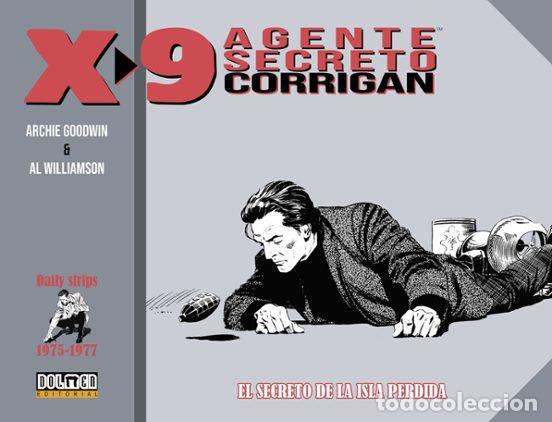 C&oacute;mics: Agente secreto x-9 corrigan 06 1975 - 1977 el secreto de la isla perdida (Dolmen Editorial) - Archie