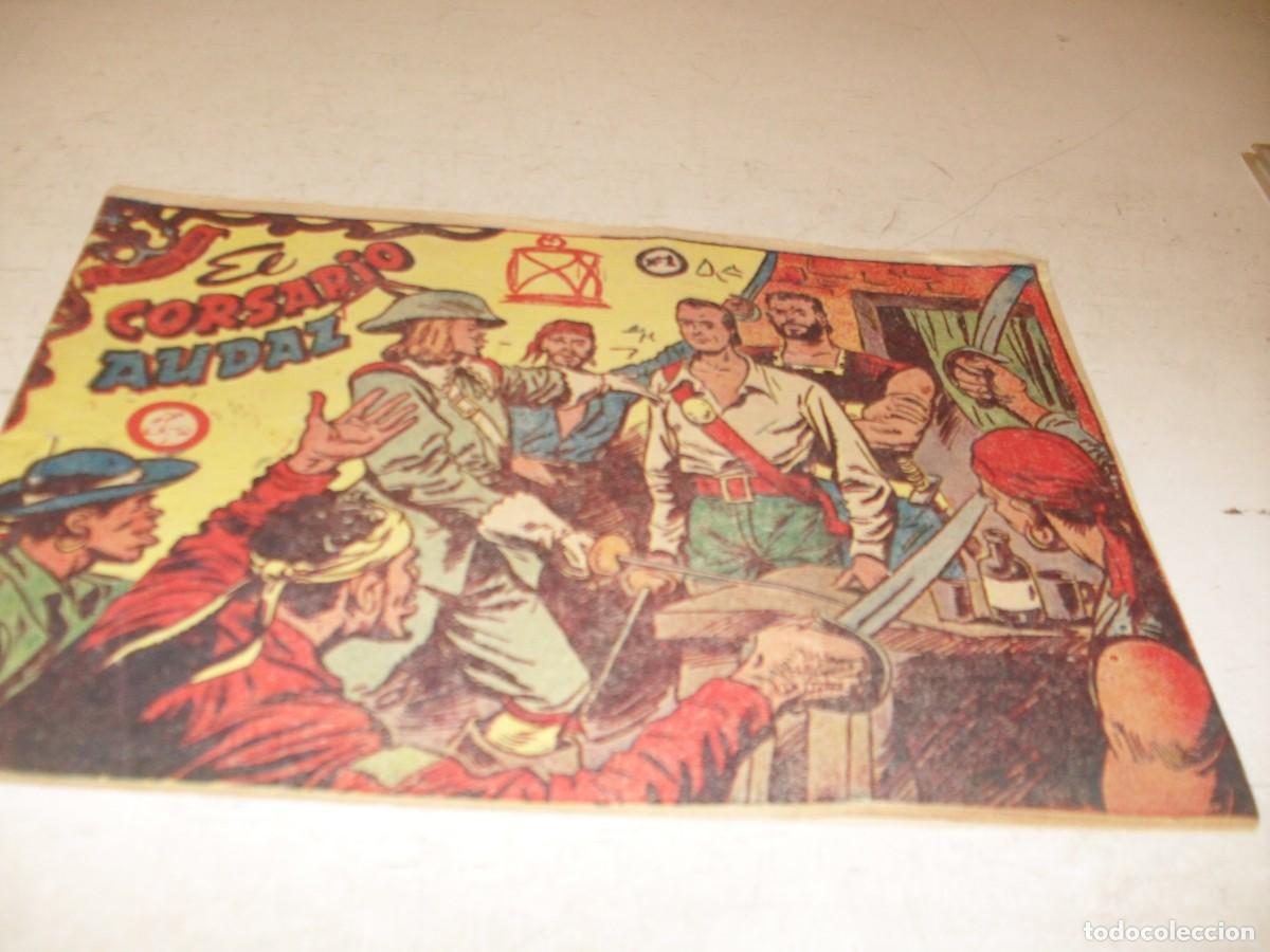 C&oacute;mics: (ORIGINAL),EL CORSARIO AUDAZ N&ordm; 1,EL PRIMERO,DE 15.RICART,A&Ntilde;O 1955