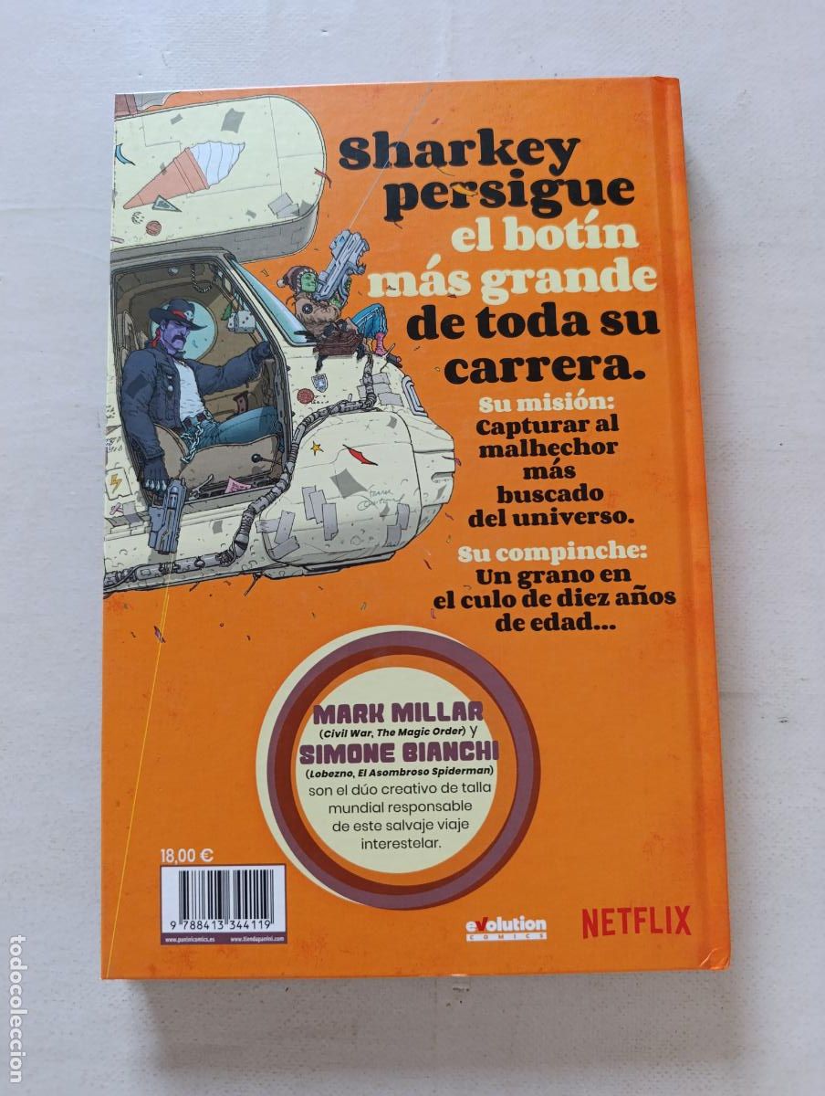 C&oacute;mics: SHARKEY, CAZARRECOMPENSAS - MARK MILLAR, SIMONE BIANCHI - EVOLUTION COMICS - TAPA DURA (118w) - Foto 3